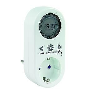 REV 0025030102 timer elettrico Bianco Timer quotidiano