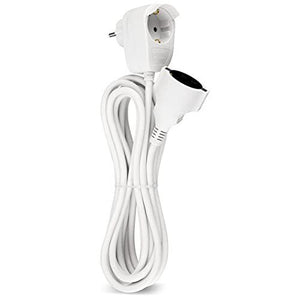 REV 0016150114 prolunghe e multiple 5 m 2 presa(e) AC Interno Bianco