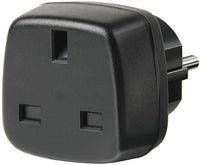 Brennenstuhl Travel Adapter GB/earthed adattatore e invertitore Nero