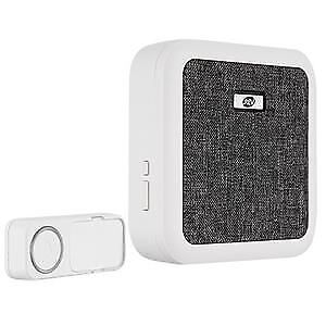 REV 0082600103 suono per il campanello della porta Grigio, Bianco