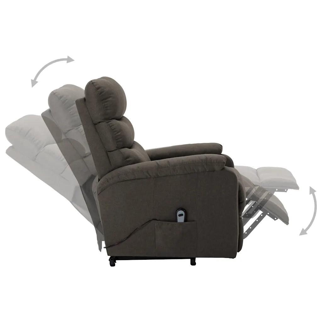 Poltrona Alzapersona Tortora in Tessuto 321244