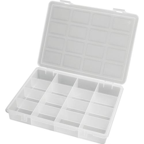 PORTAMINUTERIA TRASPARENTE 242X188X37MM 16 POSTI