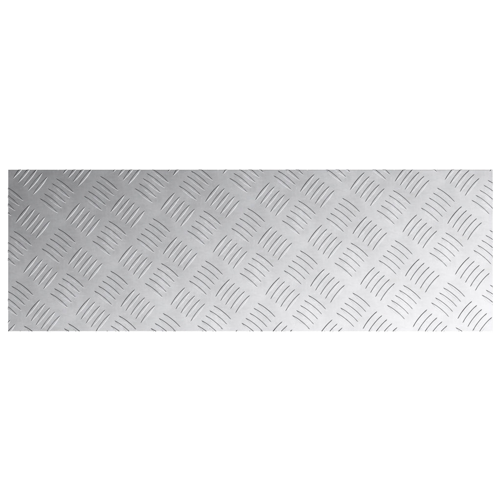 Piastrine in Alluminio Antiscivolo 4 pz 90x30 cm