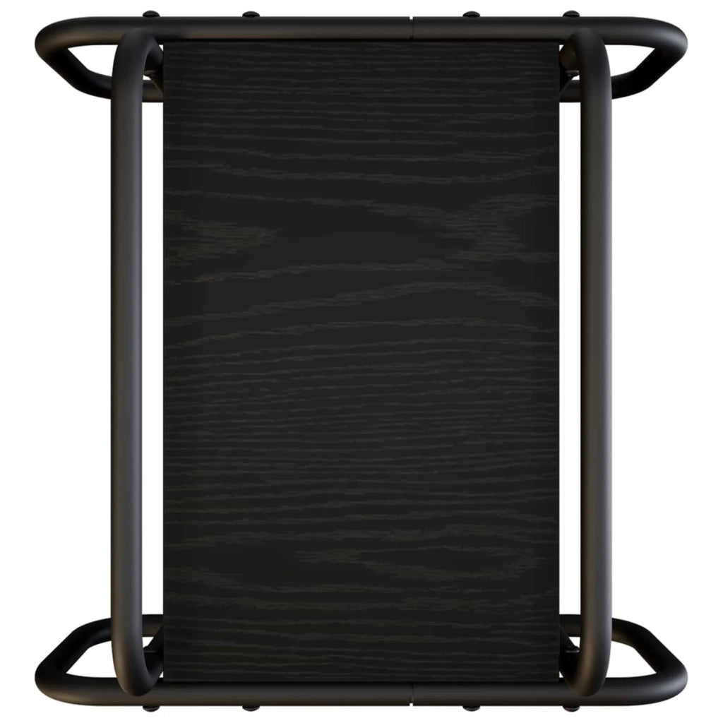 Tavolino da salotto Rovere Nero 40 x 40 x 51 cm 8007744