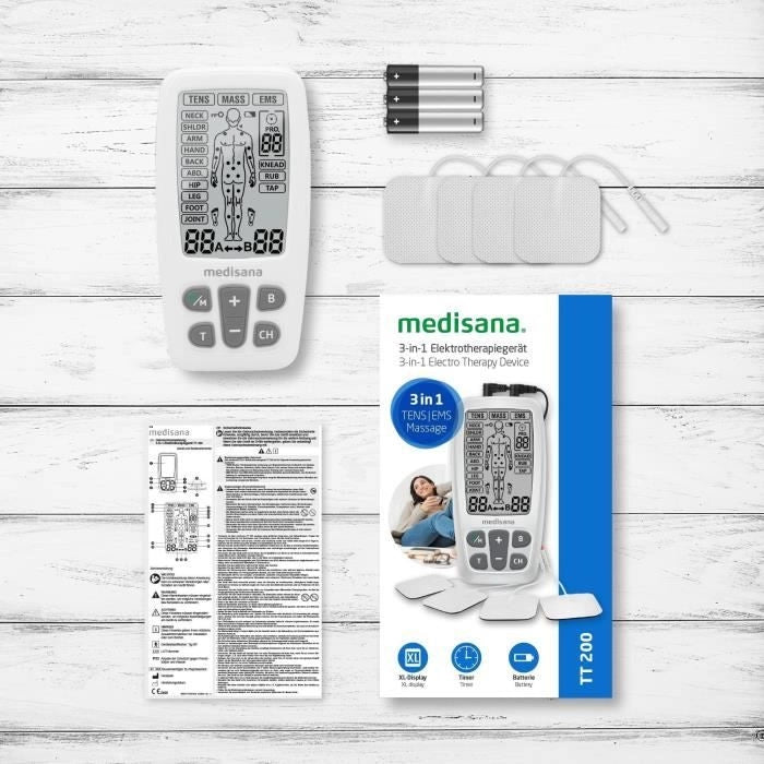Dispositivo per la terapia del dolore Medisana 3 in 1 TT 200 Bianco