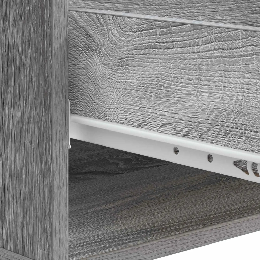 Tavolino da salotto con cassetto Grigio Sonoma 49 x 50 x 42 cm 894511