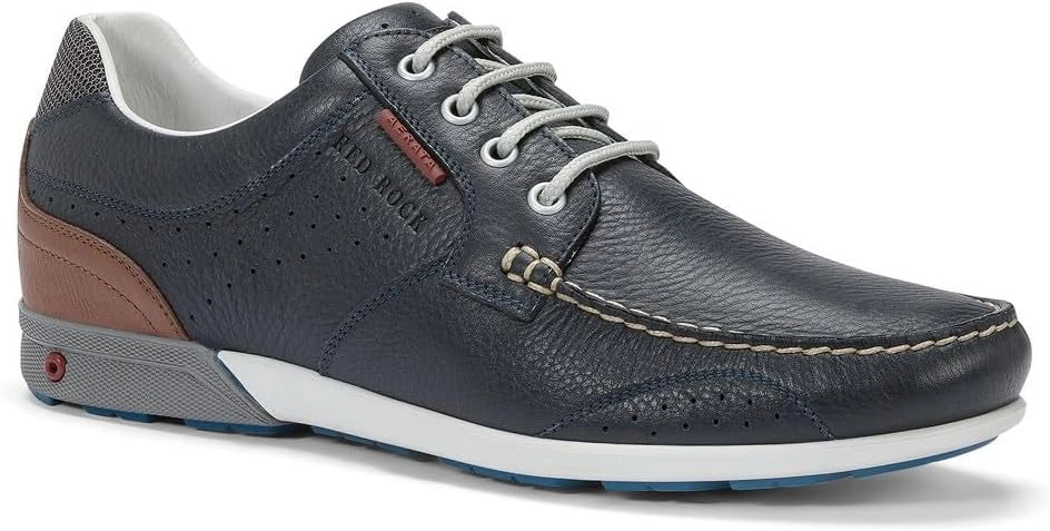 Scarpa Aerata Oliato Blu - Scarpe Estive