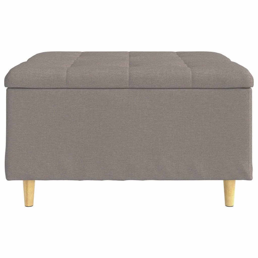 Pouf contenitore con cuscino Talpa 80 x 80 x 45 cm Tessuto 876837