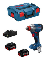 Avvitatore a massa battente BOSCH GDX 18V-285 (2 x 4,0 Ah + GAL18V-40 + L-Boxx 136)
