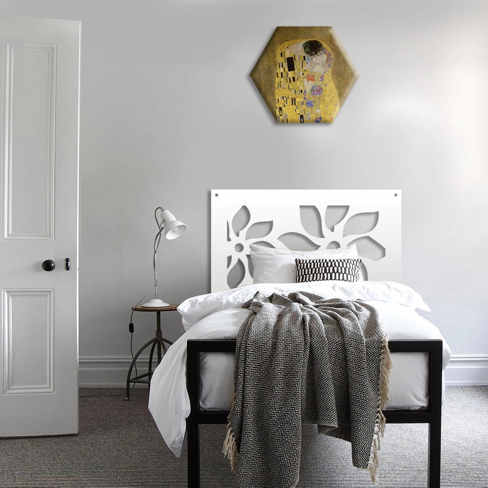 SUNFLOWERS - Pannello in PVC traforato - Parasole Misura: 98x98 cm, Colore: bianco