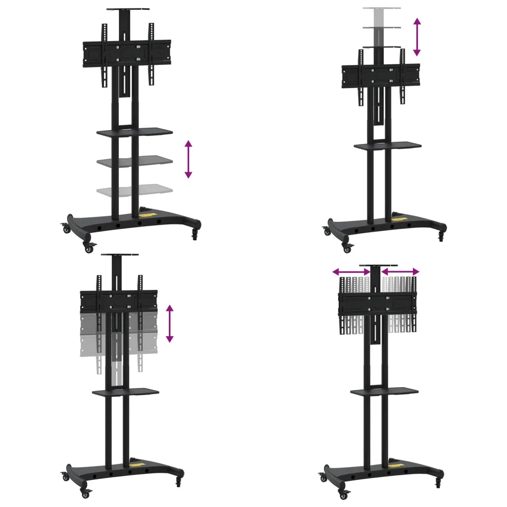 Supporto TV con Ruote-Braccio TV Schermo 32"-70" Max VESA 600x400 mm 60kg
