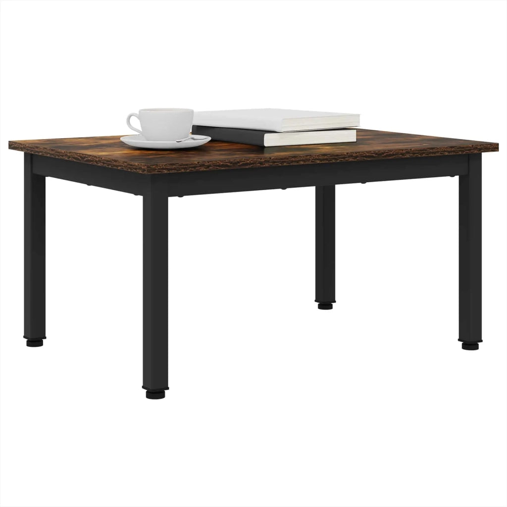 Tavolino da salotto Quercia Fumosa 70 x 50 x 36 cm 892568