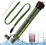 Filtro acqua 2500 litri, esterno, sopravvivenza, filtro acqua militare, certificato filtro acqua, esterno, sopravvivenza, filtro acqua per campeggio, colore verde scuro