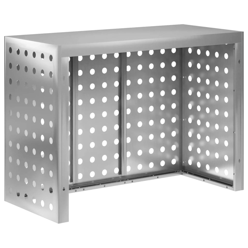 Copertura per condizionatore d'aria Argento 110 x 50 x 80 cm 8014141