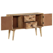Credenza 110x30x70 cm in Legno Massello di Mango 376063