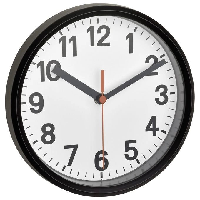 TFA-Dostmann 60.3538.01 orologio da parete e da tavolo Rotondo Nero, Bianco