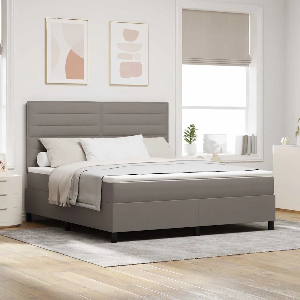 Letto a molle con materasso con led Talpa 180 x 200 cm Tessuto 3342813