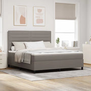 Letto a molle con materasso con led Talpa 180 x 200 cm Tessuto 3342813