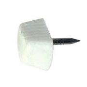 REGGIPIANO CON CHIODO FISSO PLASTICA BIANCO**- 1000,0 pz