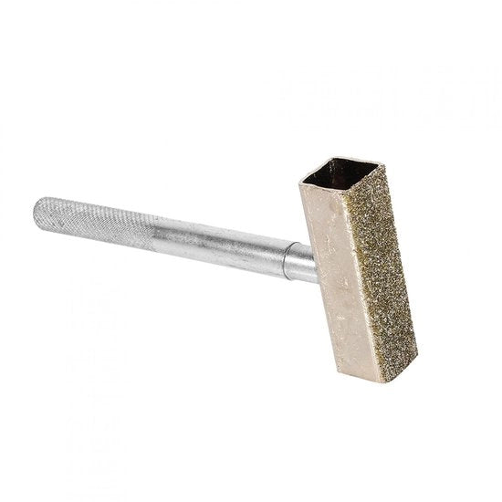 Pietra diamantata con rivestimento in diamante pesante - Strumento abrasivo - Supporto a T - Disco abrasivo - Disco abrasivo dresser - Garanzia a vita - Kit abrasivo