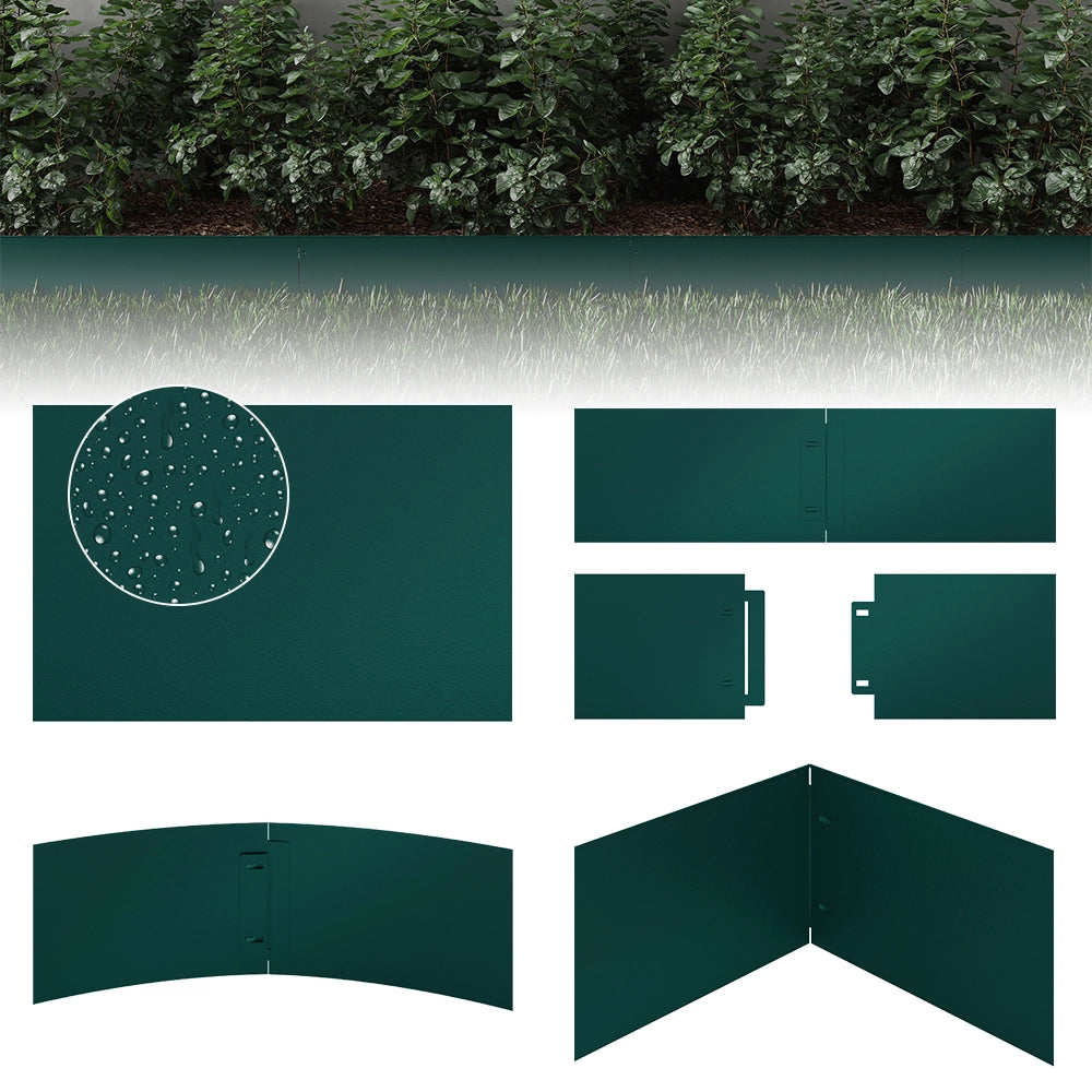Serina Bordo del prato Verde 100 x 18 cm 25 metri