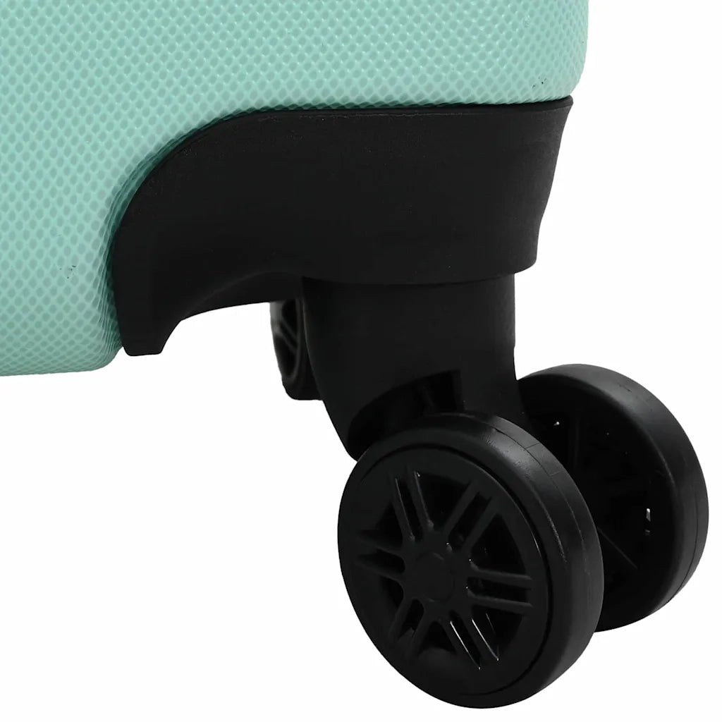 Valigia 3 pz Verde menta 50 x 31 x 78 cm Plastica ABS CFW7684528