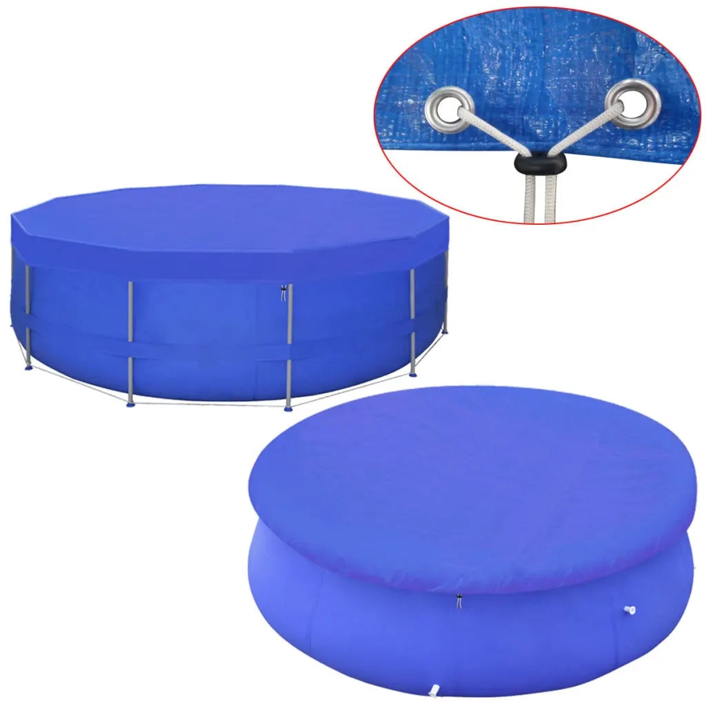Copertura in PE per Piscine Rotonde 540 cm 90 g/m² 91152