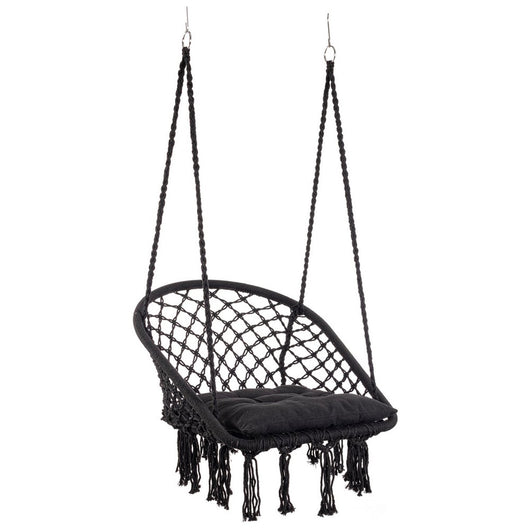Amaca Pensile Da Giardino BIZZOTTO JAVIER 88X130 Cm Colore Nero