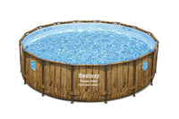 Bestway Piscina power steel swim vista series con oblo, cm. 488x122