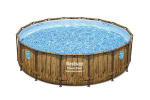 Bestway Piscina power steel swim vista series con oblo, cm. 488x122