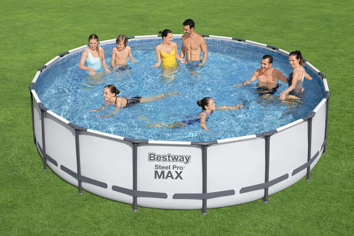 Bestway Steel Pro 56462 piscina fuori terra Piscina con bordi Piscina rotonda 23062 L Blu
