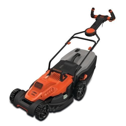 Black & Decker BEMW481ES tagliaerba Tagliaerba a spinta AC Arancione