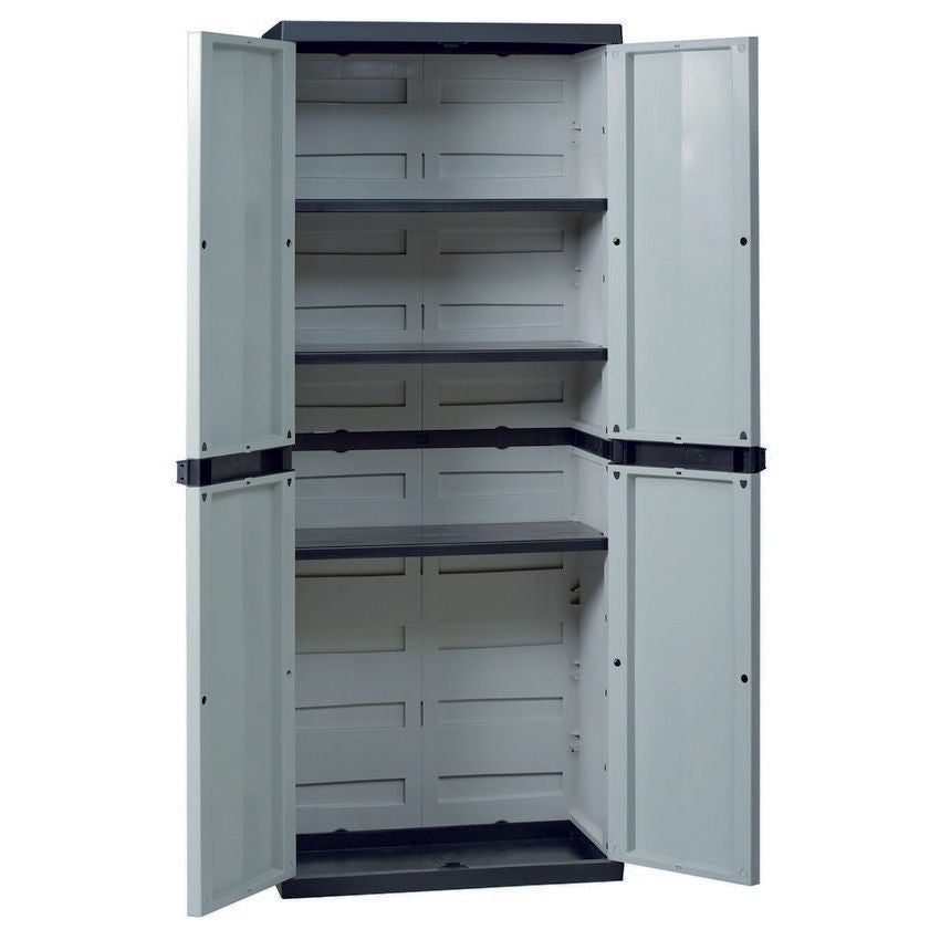 Armadio In Resina Da Esterno Mini Trend Tuttopiani L65Xp37Xh165