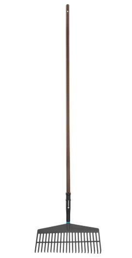 Gardena 17105-20 rastrello Rastrello per foglie Nero, Marrone