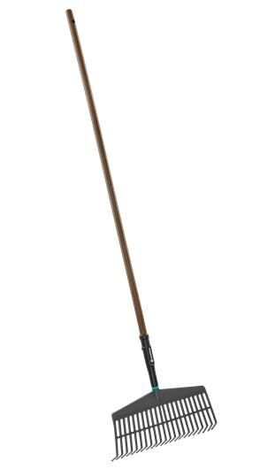 Gardena 17105-20 rastrello Rastrello per foglie Nero, Marrone