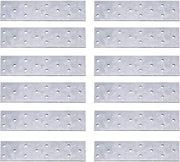 Set di viti a 12 pezzi 160x40x2mm per mobili e capanne in legno - Acciaio di carbonio di alta resistenza con più fori