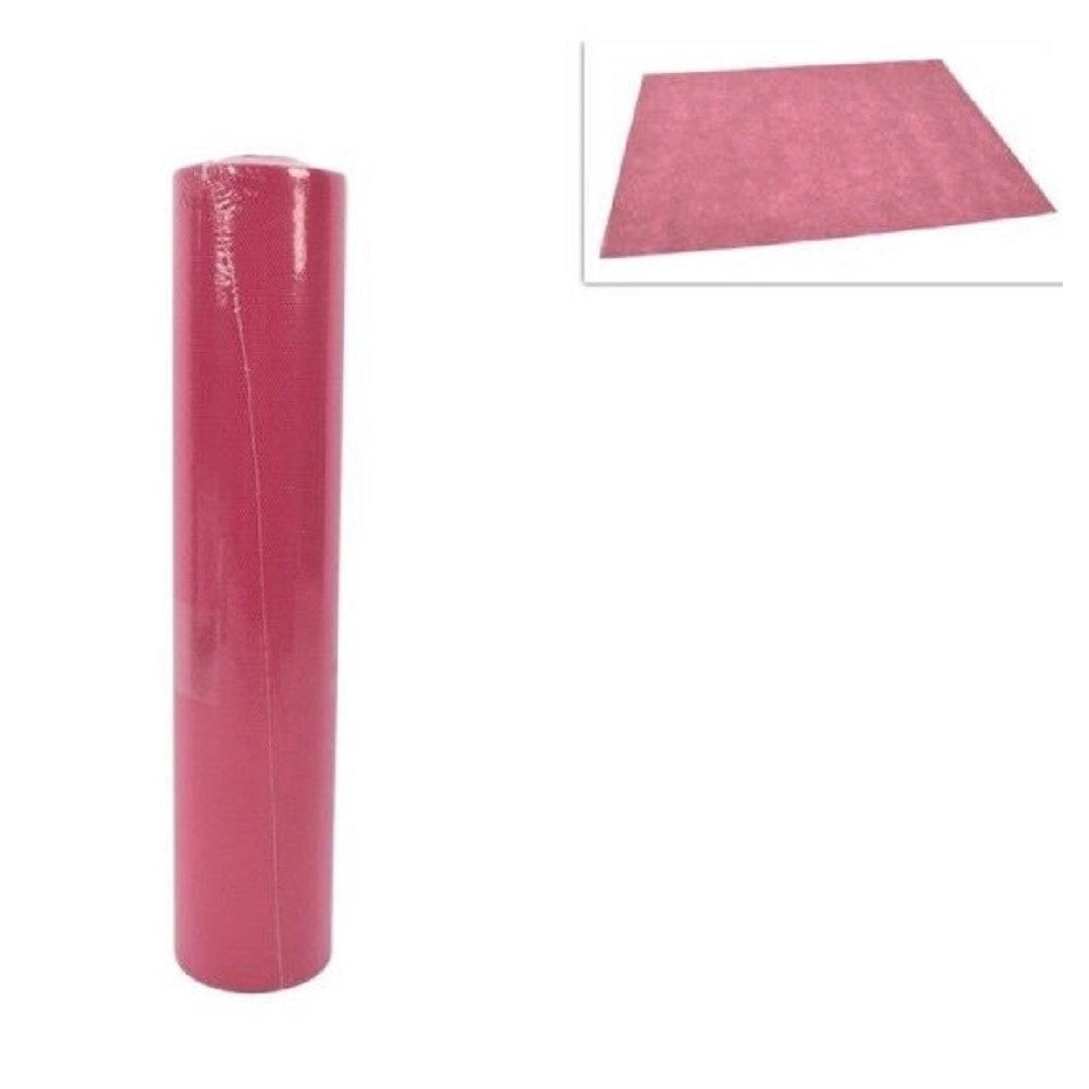Trade Shop - Set 20 Pezzi Tovagliette Tovaglie A Strappo Runner Tnt Rullo 30 X 40 Cm Rosa -