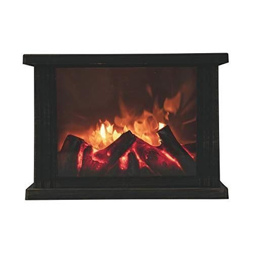 Lanterna Fuoco Finto 27.5X11.5X20 Cm