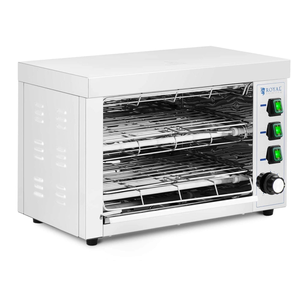 Griglia salamandra - 3250 watt - 50-300°C professionale in acciaio inox 14_0004999