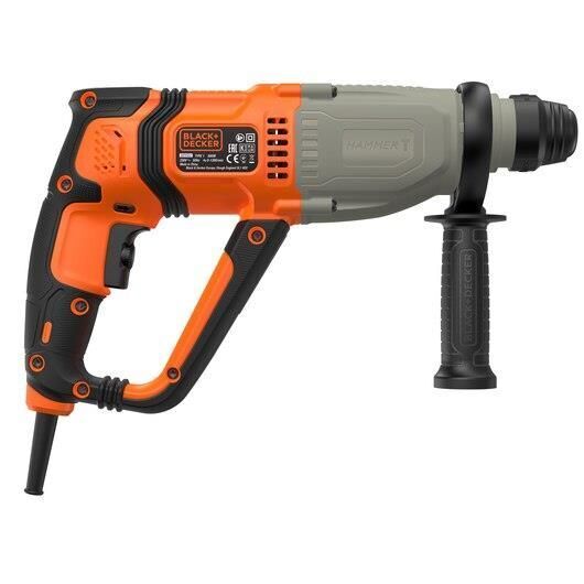 Black & Decker BEHS02K-QS trapano 1200 Giri/min SDS-plus Grigio, Arancione