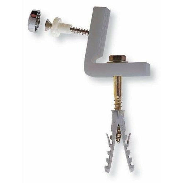 Fissa sanitari pavimento foro la terale fischer b00fbec27y