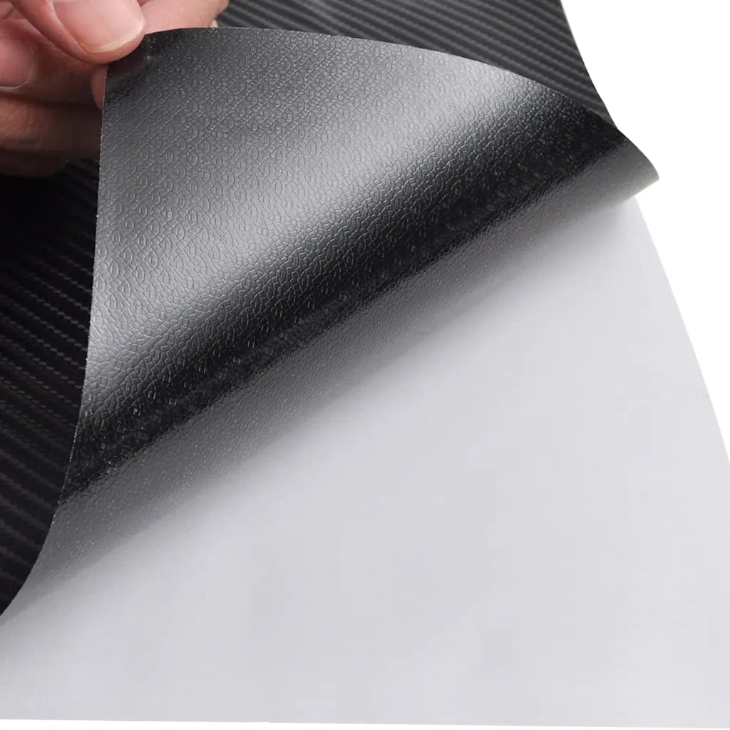 Pellicole per Auto 2 pz 4D Nero 100x150 cm+50x150 cm CFW6497468