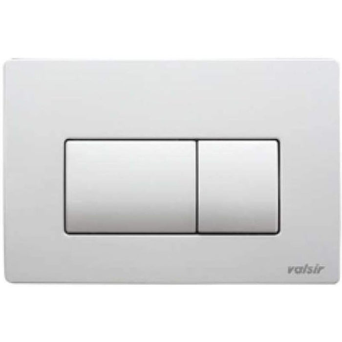 Valsir placca originale bianca per cassetta tropea 3 art. vs0871