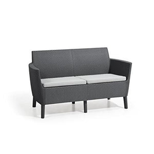 Keter Set Salottino Da Giardino Salemo Grafite