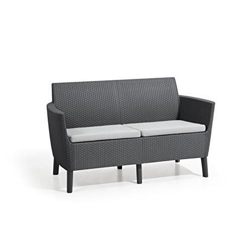 Keter Set Salottino Da Giardino Salemo Grafite