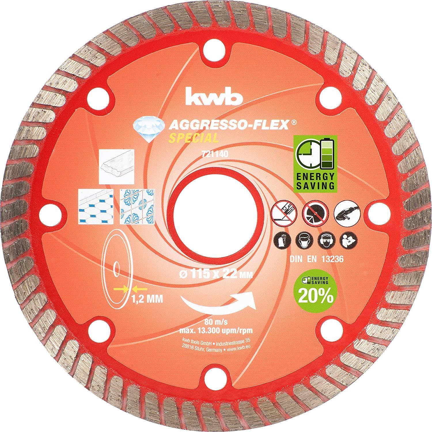 kwb 721140 accessorio per smerigliatrice Disco per tagliare