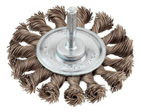 kwb 603030 Ruota a raggi di filo di acciaio Spazzola a disco 7 cm