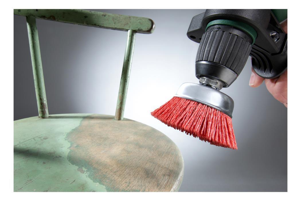 kwb 603230 Ruota a raggi di filo di acciaio Spazzola a forma di tazza 5 cm