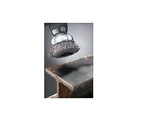 kwb 606330 Ruota a raggi di filo di acciaio Spazzola a forma di tazza 7,5 cm