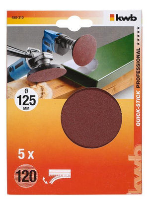 kwb 488330 accessorio per levigatrici 5 pz Disco abrasivo